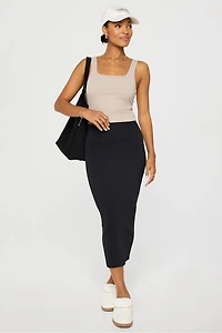 PureLuxe Midi Skirt