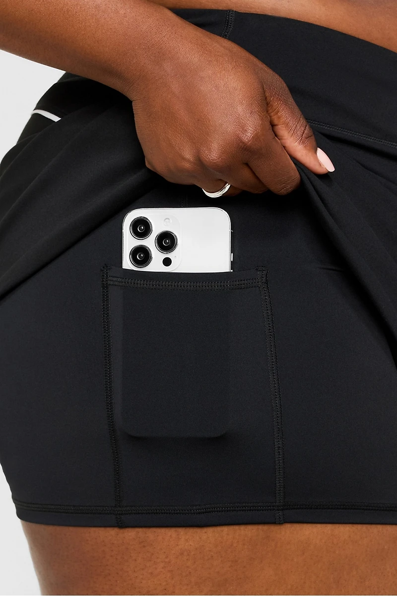 Active Piped Skirt Ultra Mini