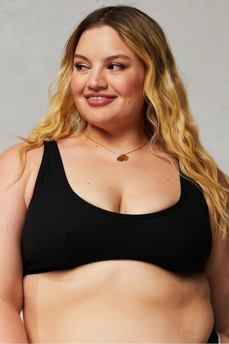 Sunset Scoop Swim Top