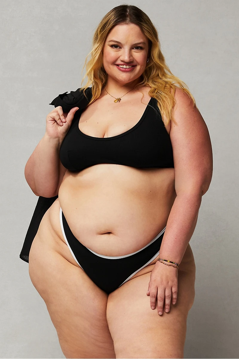 Sunset Scoop Swim Top
