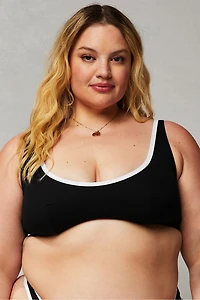 Sunset Scoop Swim Top
