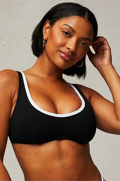Sunset Scoop Swim Top