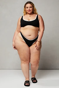 Sunset Scoop Swim Top