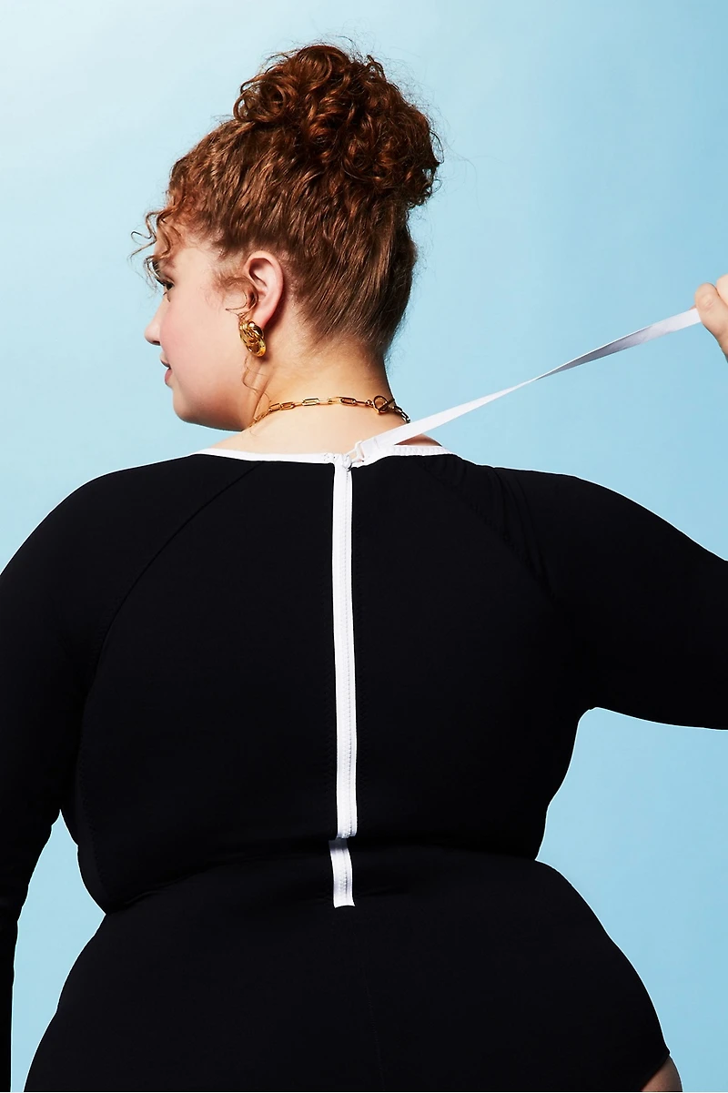 Offshore Long Sleeve One-Piece Swimsuit