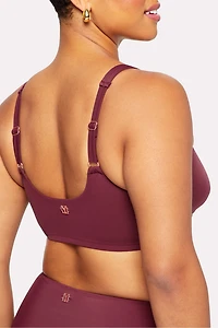 Shaping Swim Square Neck Bikini Top