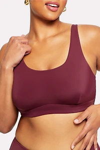 Shaping Swim Square Neck Bikini Top
