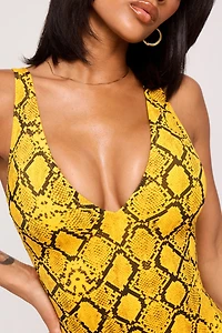 Shaping Swim Plunge One Piece