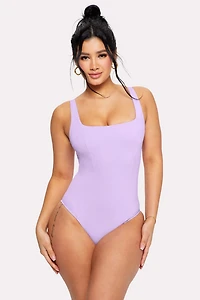 Shaping Swim Waist Cinching One Piece