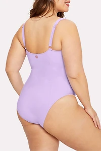 Shaping Swim Waist Cinching One Piece