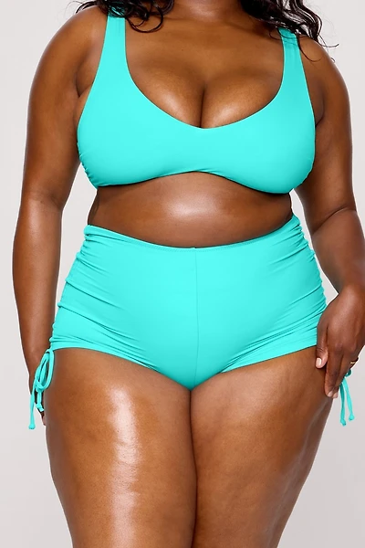 Shaping Swim High Waist Booty Short