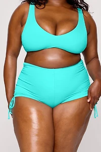 Shaping Swim High Waist Booty Short
