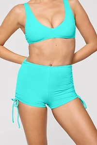 Shaping Swim High Waist Booty Short