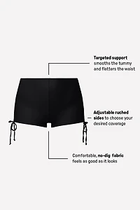Shaping Swim High Waist Booty Short