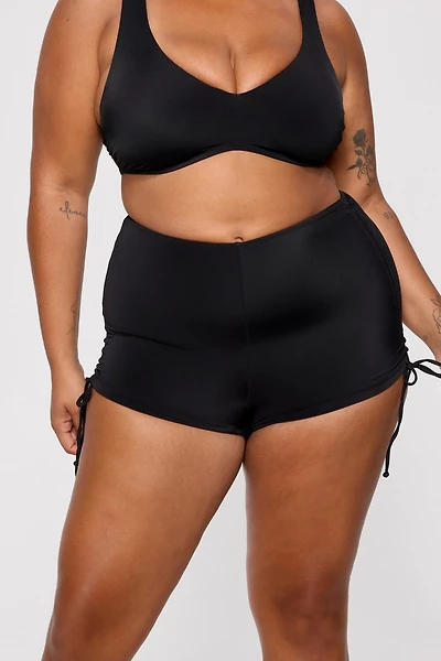 Shaping Swim High Waist Booty Short