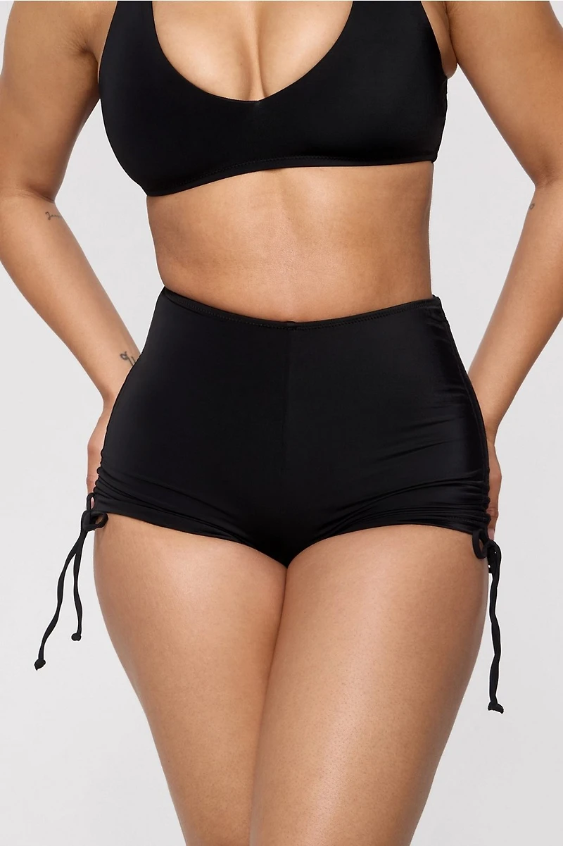 Shaping Swim High Waist Booty Short