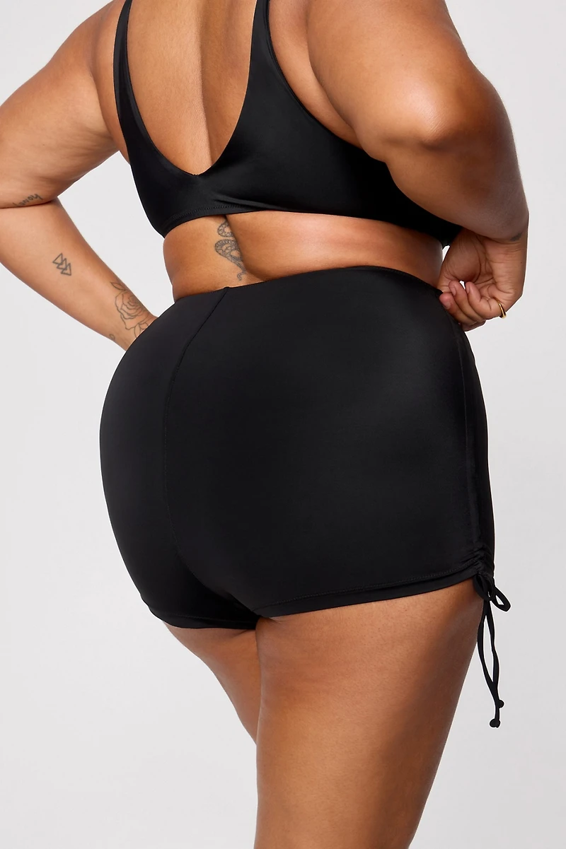 Shaping Swim High Waist Booty Short