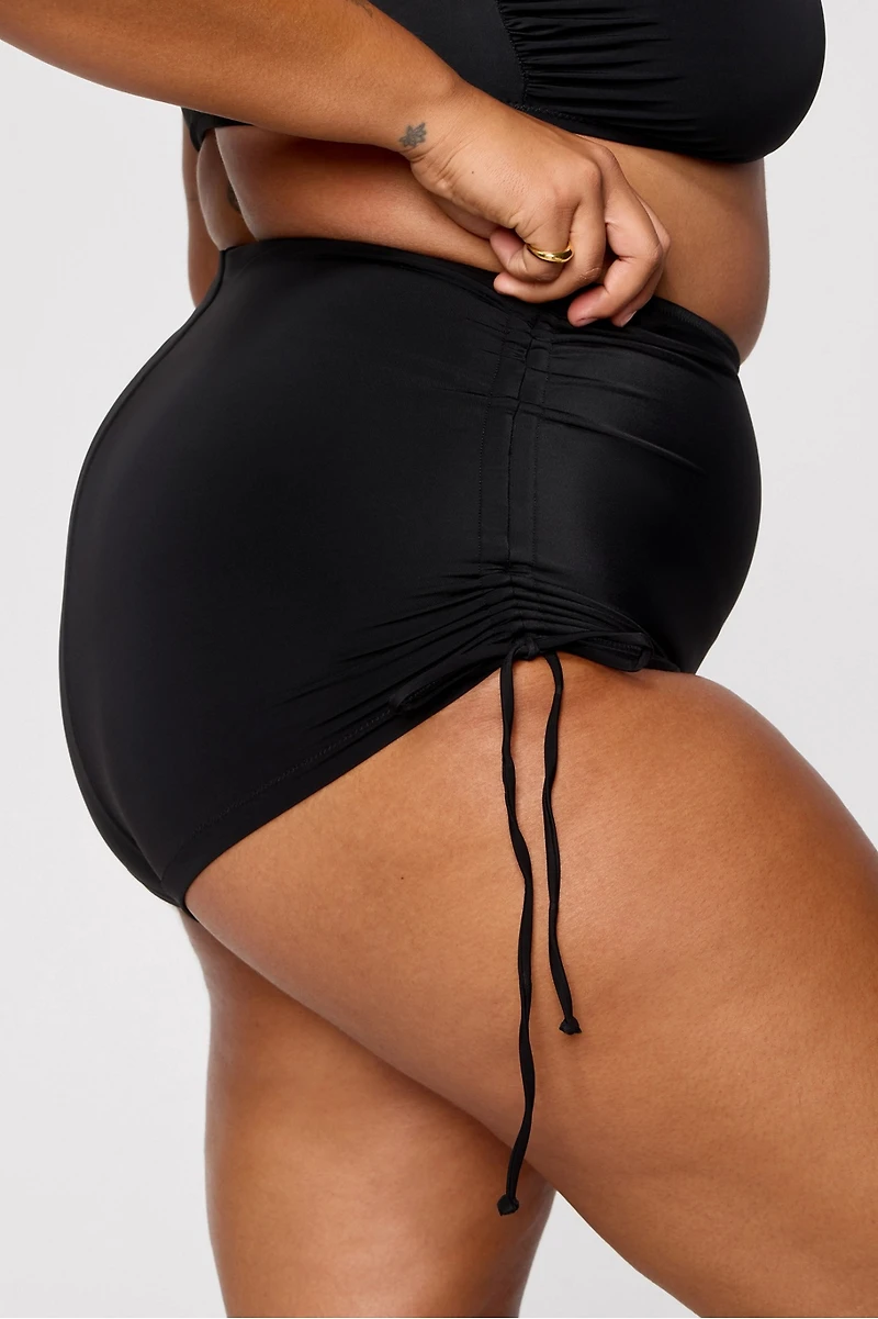 Shaping Swim High Waist Booty Short