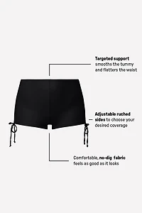 Shaping Swim High Waist Booty Short