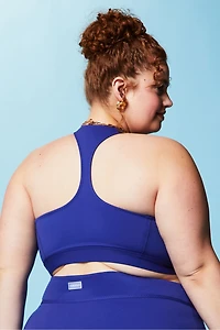 High Tide Zip-Front Swim Top