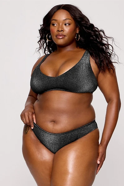 Shaping Swim Luxe Plunge Bikini Top