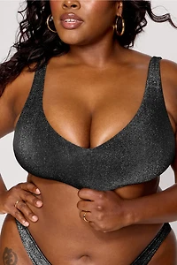 Shaping Swim Luxe Plunge Bikini Top