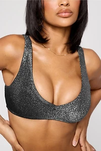 Shaping Swim Luxe Plunge Bikini Top