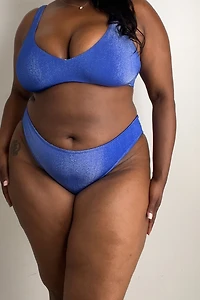 Shaping Swim Luxe Plunge Bikini Top