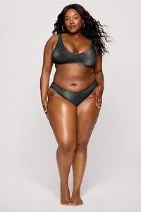 Shaping Swim Luxe Plunge Bikini Top