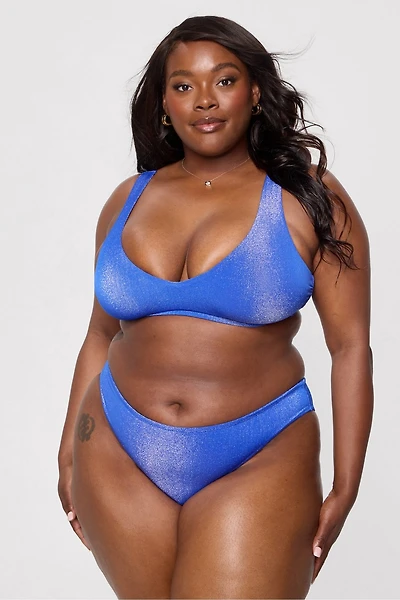 Shaping Swim Luxe Plunge Bikini Top