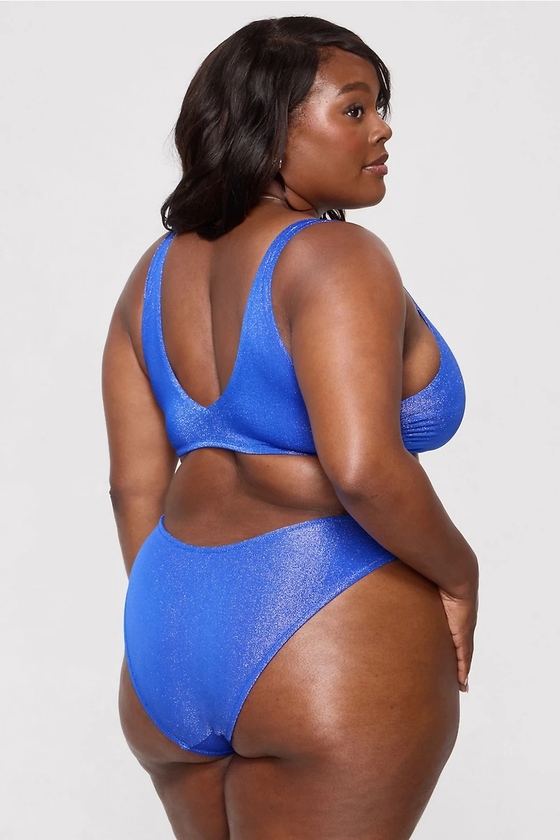 Shaping Swim Luxe Plunge Bikini Top