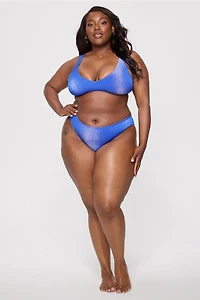 Shaping Swim Luxe Plunge Bikini Top