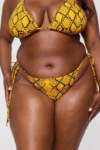 Swim Side Tie Thong Bikini