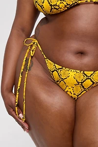 Swim Side Tie Thong Bikini