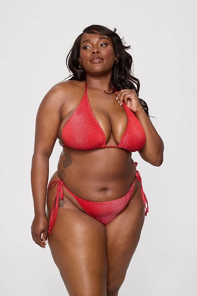 Swim Luxe Triangle Bikini Top