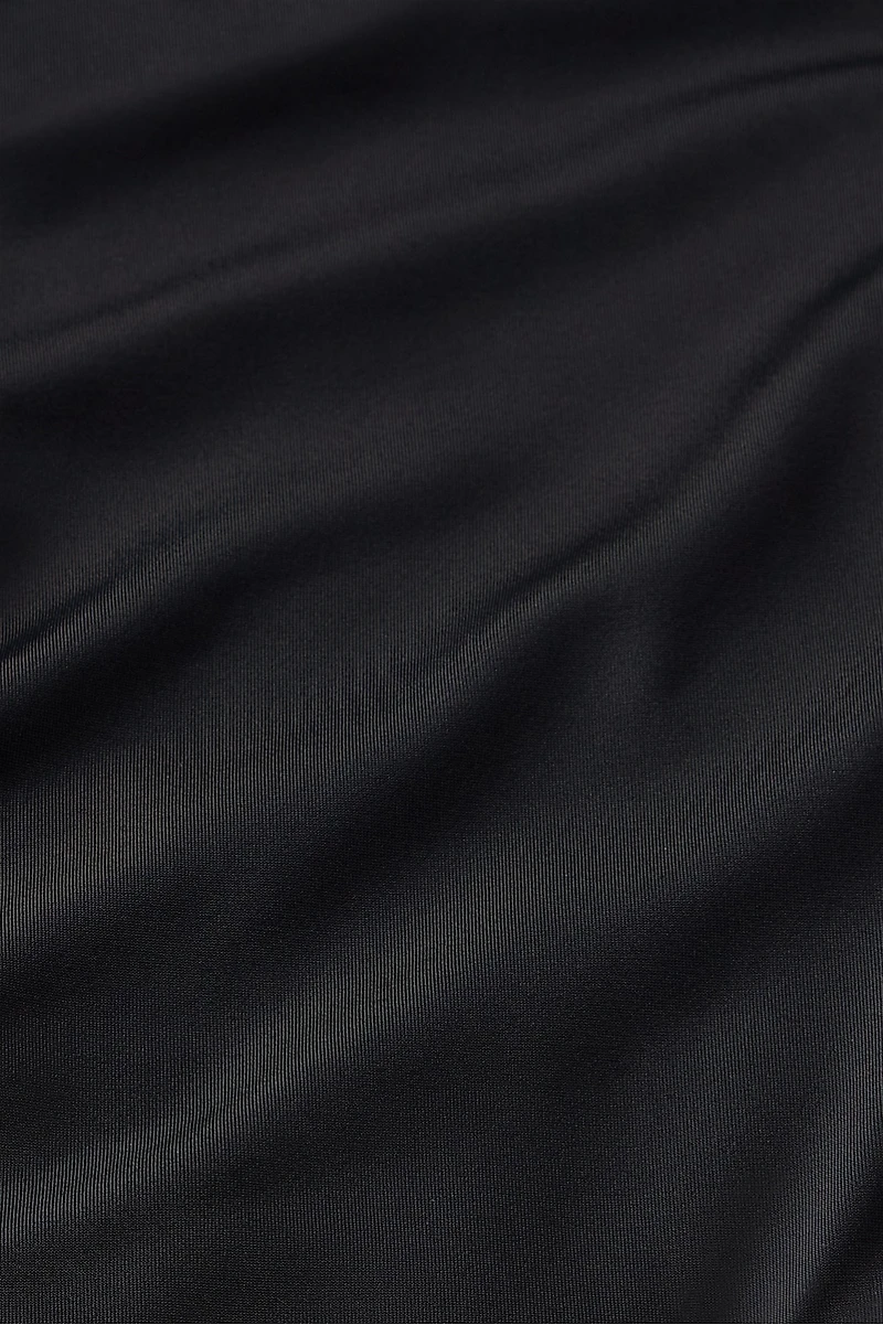 Zip-Front Long Sleeve One-Piece Swimsuit