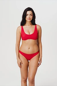 Scoop Swim Top