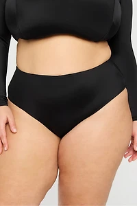 High-Waisted Swim Bottom