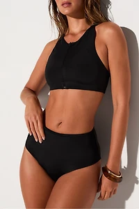 High-Waisted Swim Bottom