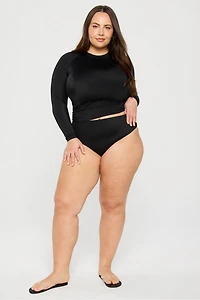High-Waisted Swim Bottom