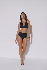 High-Waisted Swim Bottom