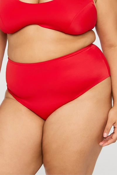 High-Waisted Swim Bottom