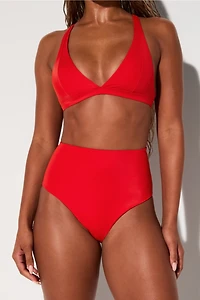 High-Waisted Swim Bottom