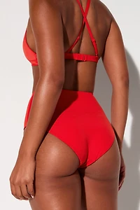 High-Waisted Swim Bottom