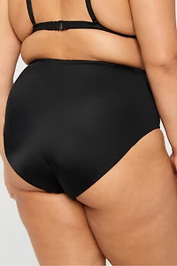 High-Waisted Panel Swim Bottom