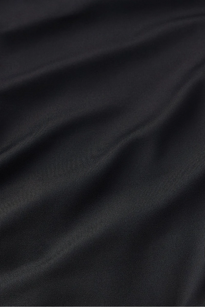 Zip-Front Swim Top