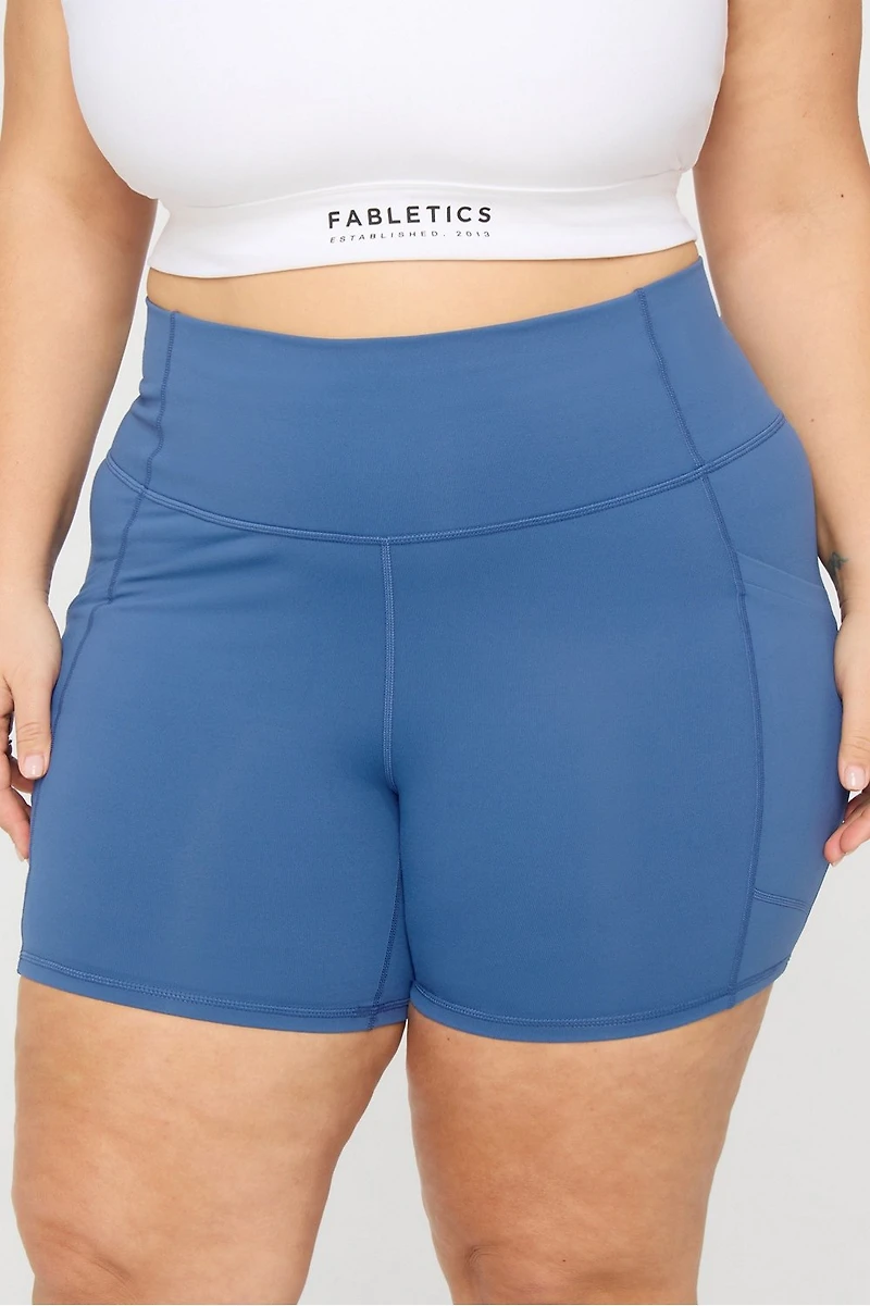 On-The-Go PowerHold® High-Waisted 6'' Short