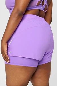 2-In-1 Reflective Run Short 2"