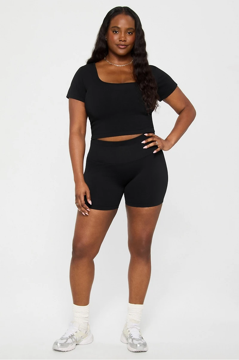 Seamless Scrunch 4'' Short