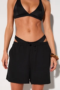 Cotton Voile Drawstring Short