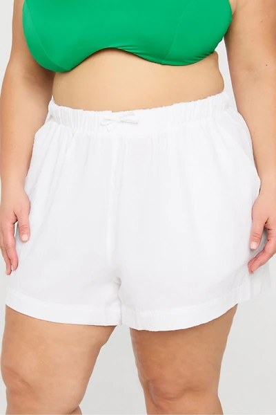 Cotton Voile Drawstring Short
